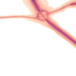 Night-time road noise heatmap for OX14 4DR