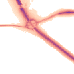 Night-time road noise heatmap for OX14 4DS