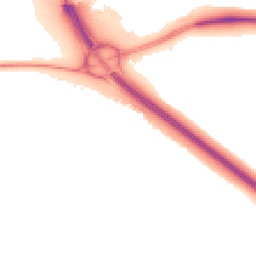 Night-time road noise heatmap for OX14 4DT