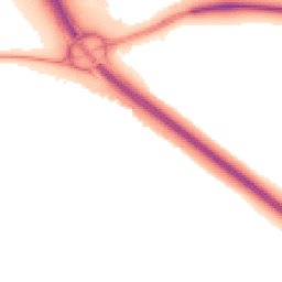 Night-time road noise heatmap for OX14 4DZ