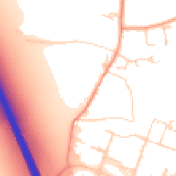 Daytime road noise heatmap for OX14 4ES