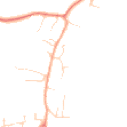 Daytime road noise heatmap for OX14 4FB