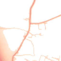 Daytime road noise heatmap for OX14 4FG