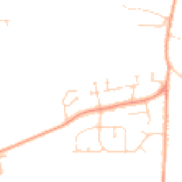 Daytime road noise heatmap for OX14 4FS