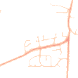 Daytime road noise heatmap for OX14 4FT