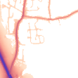 Daytime road noise heatmap for OX14 4GN