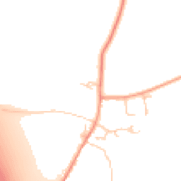 Daytime road noise heatmap for OX14 4GP