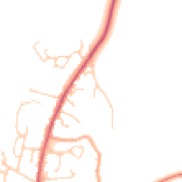 Daytime road noise heatmap for OX14 4HJ