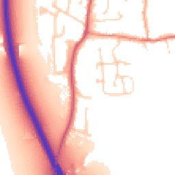 Daytime road noise heatmap for OX14 4JY