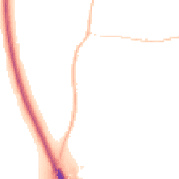 Night-time road noise heatmap for OX14 4JY