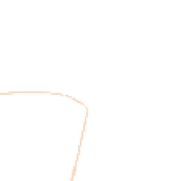 Night-time road noise heatmap for OX14 4NY