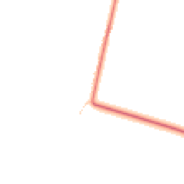Daytime road noise heatmap for OX14 4PQ