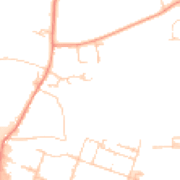 Daytime road noise heatmap for OX14 4SZ