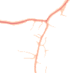 Daytime road noise heatmap for OX14 4UA