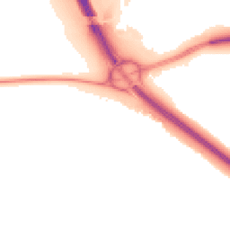 Night-time road noise heatmap for OX14 4XA