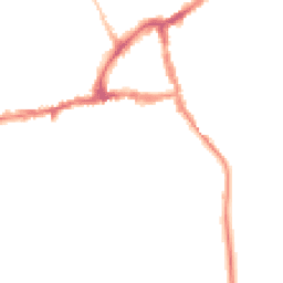 Night-time road noise heatmap for OX14 5BP