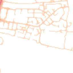 Daytime road noise heatmap for OX14 5TQ
