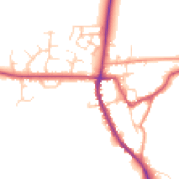 Daytime road noise heatmap for OX15 0AD