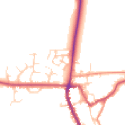 Daytime road noise heatmap for OX15 0AF