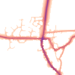 Daytime road noise heatmap for OX15 0QG
