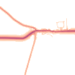 Daytime road noise heatmap for OX15 0QZ