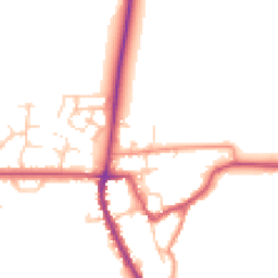 Daytime road noise heatmap for OX15 0RY