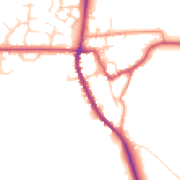 Daytime road noise heatmap for OX15 0SP