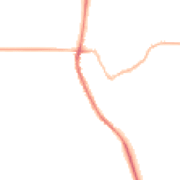 Night-time road noise heatmap for OX15 0SP