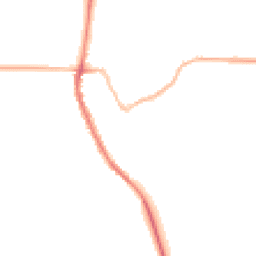 Night-time road noise heatmap for OX15 0TB