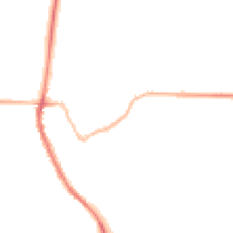 Night-time road noise heatmap for OX15 0TE