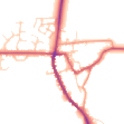 Daytime road noise heatmap for OX15 0UB