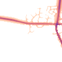 Daytime road noise heatmap for OX15 0UN