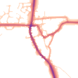 Daytime road noise heatmap for OX15 0UU