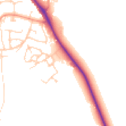 Daytime road noise heatmap for OX15 4AQ