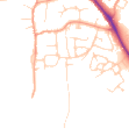 Daytime road noise heatmap for OX15 4AS
