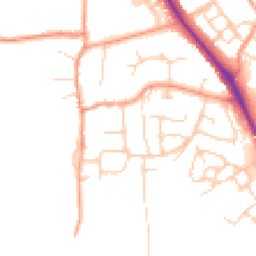 Daytime road noise heatmap for OX15 4DZ