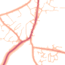 Daytime road noise heatmap for OX15 4ET