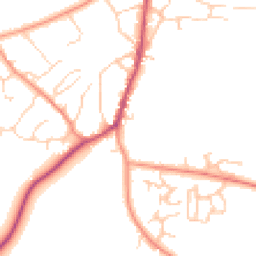 Daytime road noise heatmap for OX15 4EU