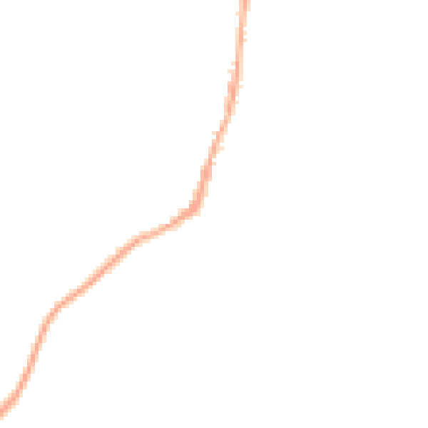 Night-time road noise heatmap for OX15 4EU