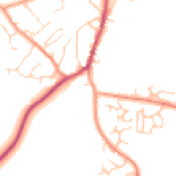 Daytime road noise heatmap for OX15 4FL