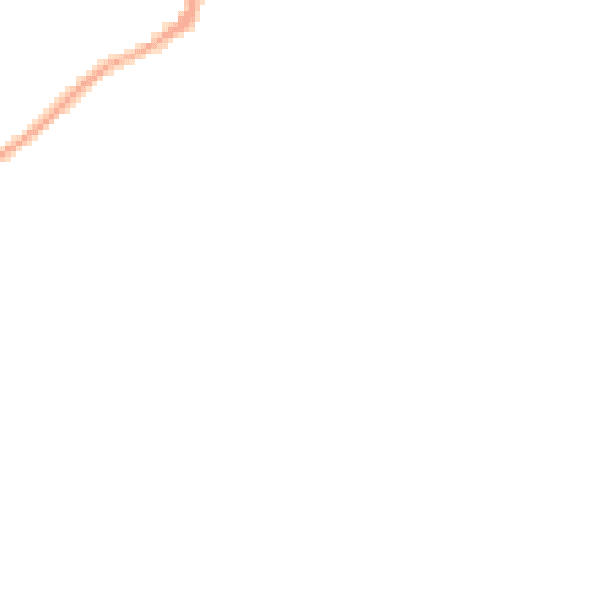 Night-time road noise heatmap for OX15 4GS
