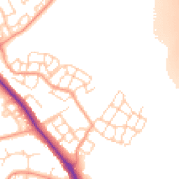 Daytime road noise heatmap for OX15 4GY