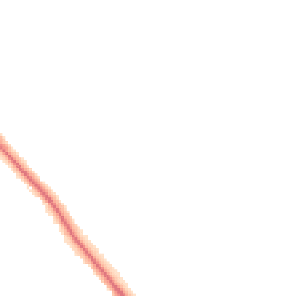 Night-time road noise heatmap for OX15 4GZ