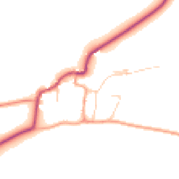 Daytime road noise heatmap for OX15 4JG