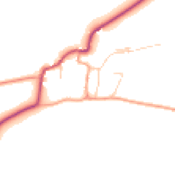 Daytime road noise heatmap for OX15 4JN
