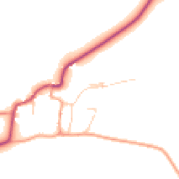Daytime road noise heatmap for OX15 4JQ