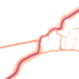 Daytime road noise heatmap for OX15 4JR