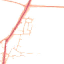 Daytime road noise heatmap for OX15 4NR