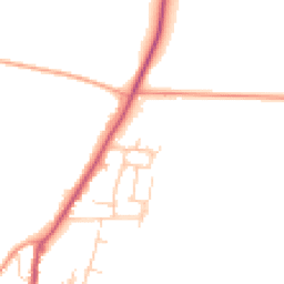 Daytime road noise heatmap for OX15 4PL