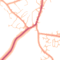 Daytime road noise heatmap for OX15 4QH